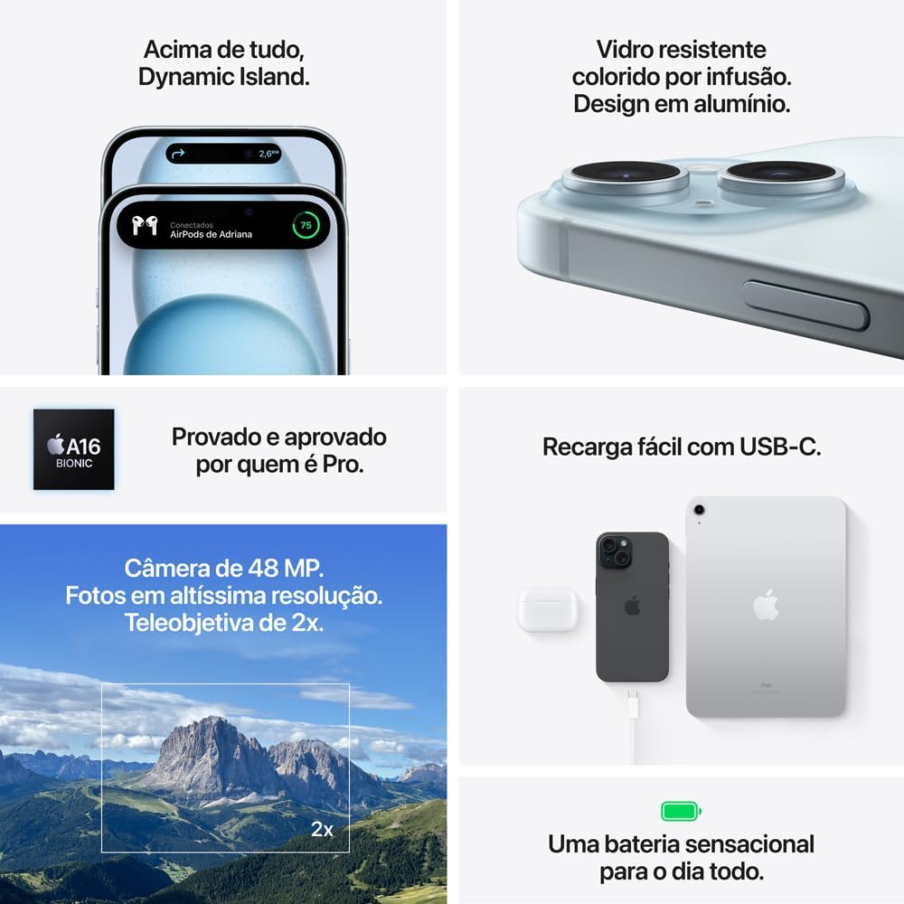 Apple iPhone 15 (128 GB): Vale a Pena o Novo Lançamento da Apple?