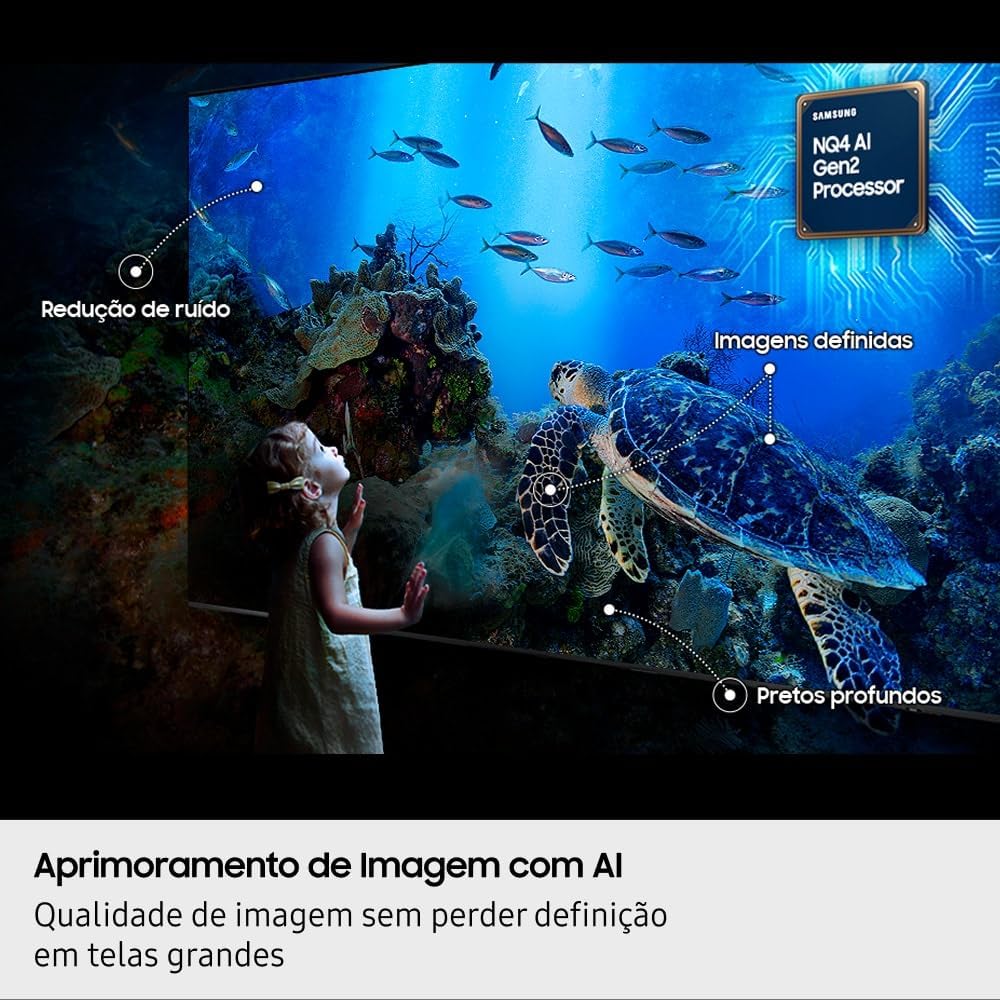 Samsung Super Big Vision AI TV 100" NEO QLED 4K QN80F 2025: A Experiência Imersiva Que Sua Sala Merece