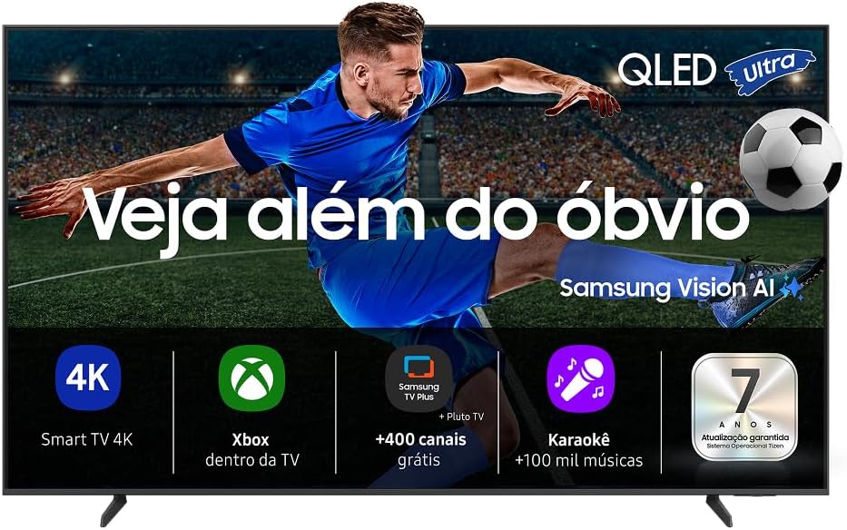 Samsung Vision AI TV 50″ QLED ULTRA 4K QEF1 2025 — Review Completo, Profundo, Real e Persuasivo (Estilo Tempo 81)
